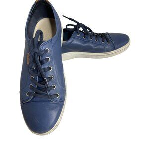 Ecco man's Blue Casual Lace-Up Sneakers size11